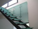 Scala per interno in vetro